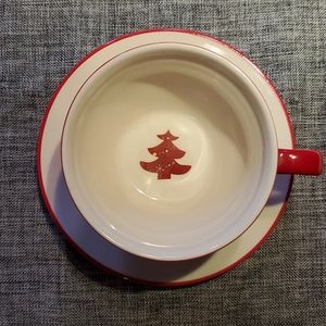 Starbucks 2006 Christmas Mug and Saucer